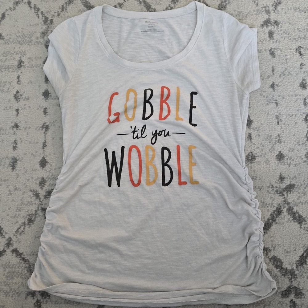 Maternity thanksgiving shirt